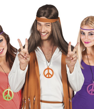 hippie UV necklace (1 piece)