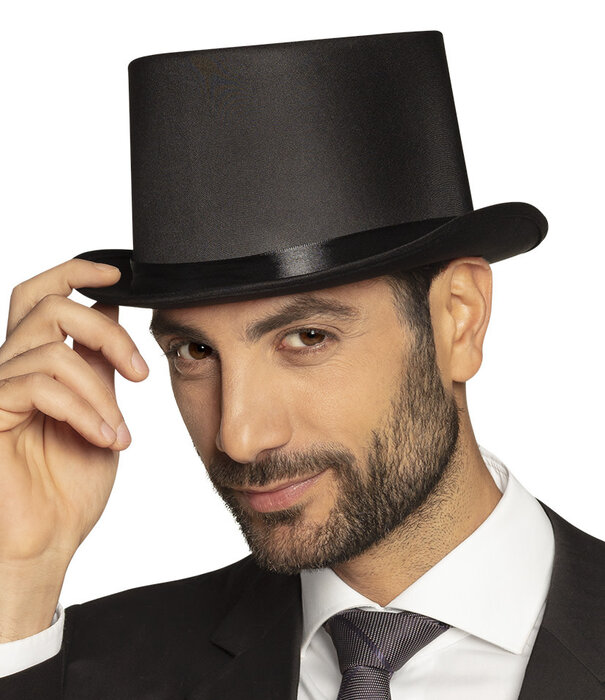Black gala hat