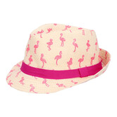 hat sparkling flamingo