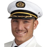 casquette de capitaine avec emblème