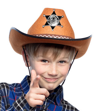 chapeau de cowboy junior
