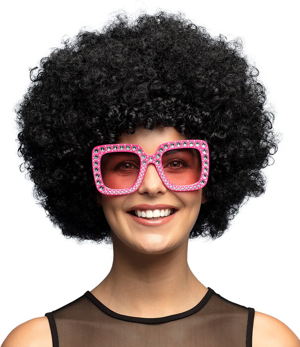 Perruque Groove noire / afro