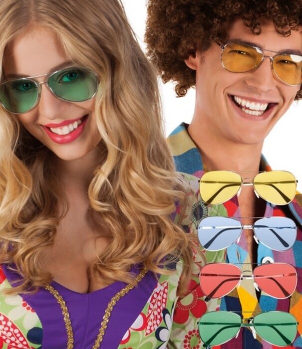 glasses retro (1 piece)