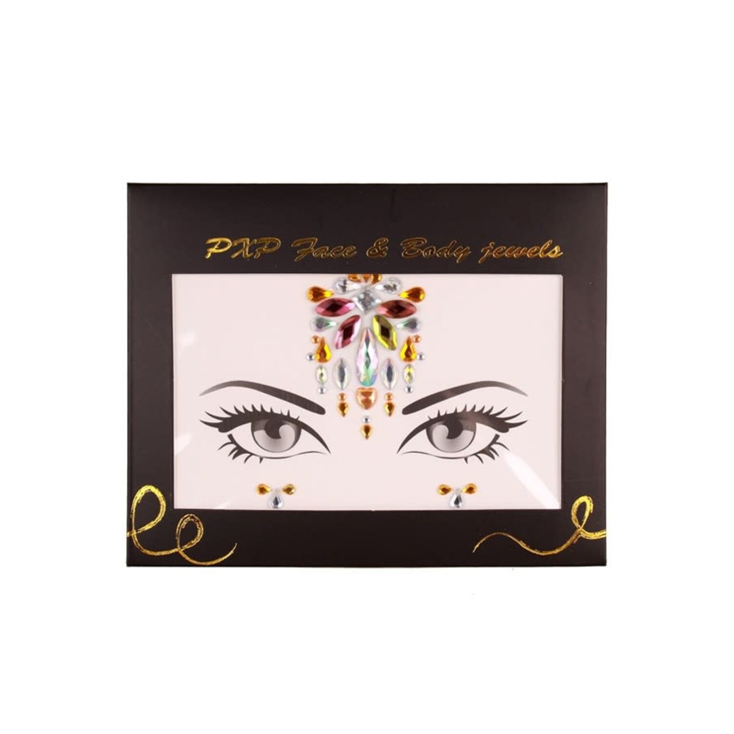 PXP Professional Colours Face Body jewels model J Huis Baeyens