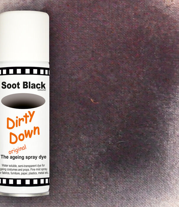 Dirty Down ; wateroplosbare spray om kleding vuil te maken