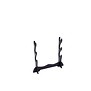triple weapon holder black