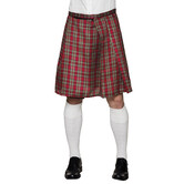 kilt Jupe écossaise à carreaux rouges