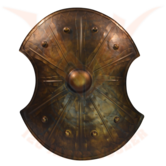 Greek Shield metal (72x20x48cm)