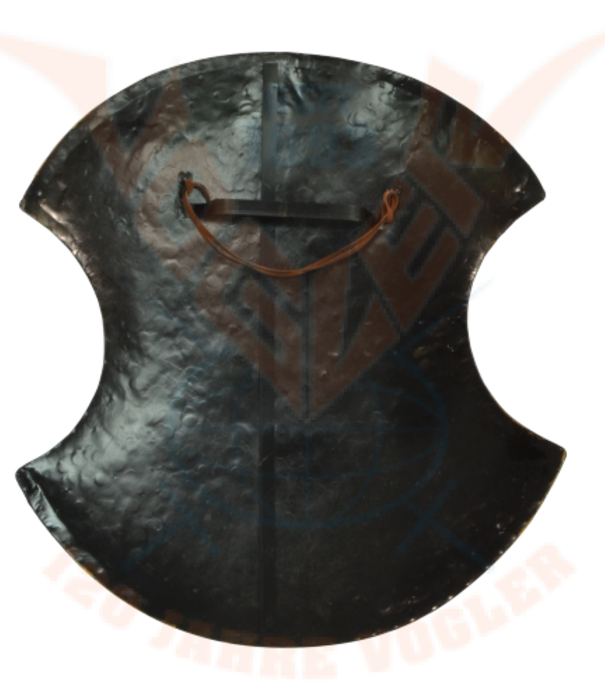 Bouclier grec en métal (72x20x48cm)