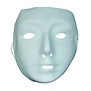 plastic white mask