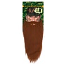 baard + snor bruin extra lang