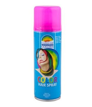 Hair spray pink