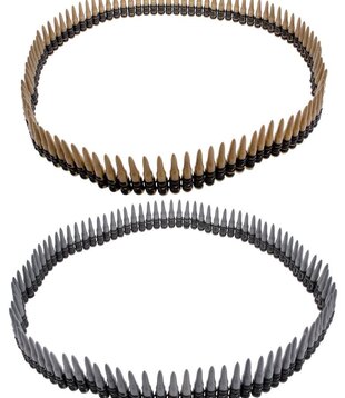 kogelriem 2 ass (1stuk)