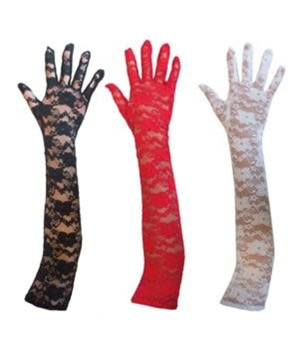 Handschoenen kant 45 cm