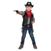 Gilet cowboy noir