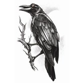 Tattoos Gothic / Raaf