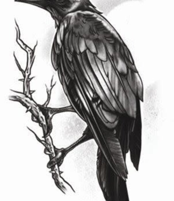 Tatouages ​​gothiques / corbeaux