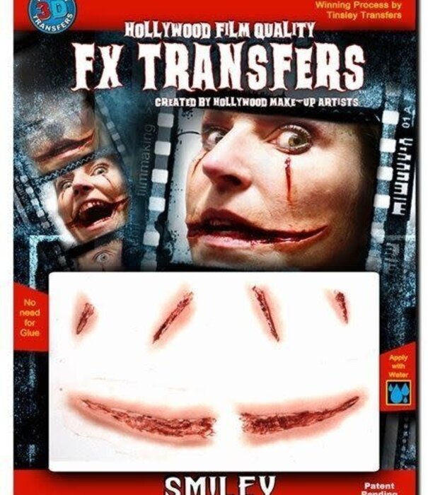 Large 3D FX Transfers - Smiley