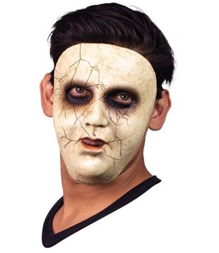 Face Mask - Creepy Old Doll