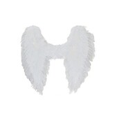 angel wings white 50 cm