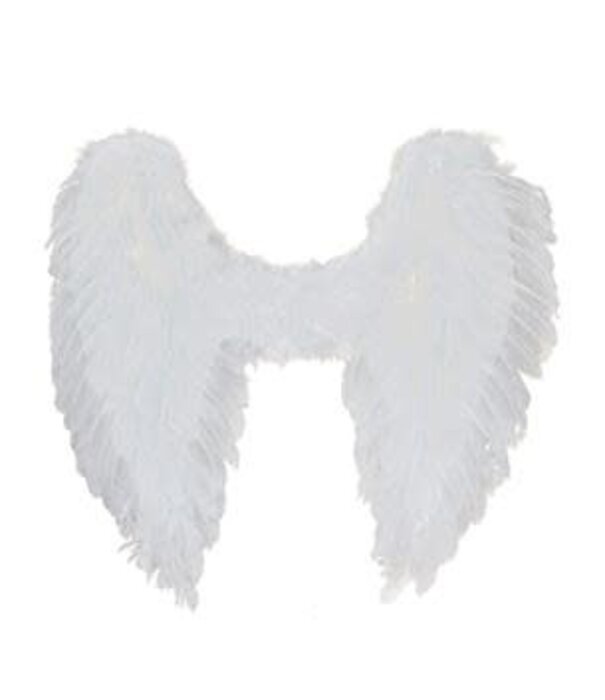 angel wings white 50 cm