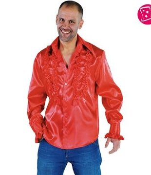 Rouches shirt Red