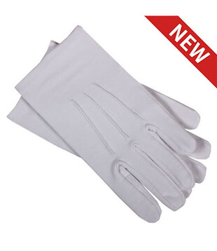 gants blancs