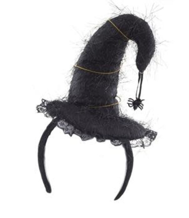 mini chapeau de sorcière avec bandeau