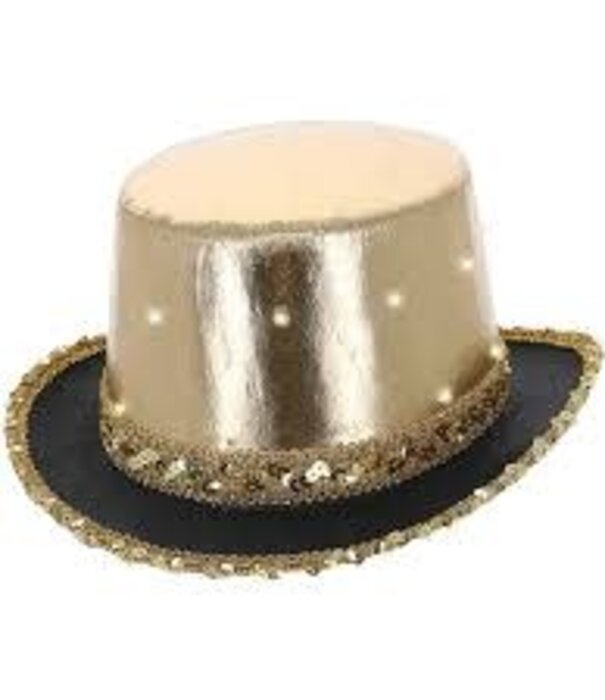 Hoge hoed  met lichtjes