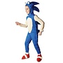 Sonic the hedgehog (onesie, hoofd met spikes en velcro)