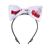 diadem with a bloodstained bow