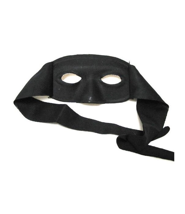 Masque pour les yeux Zorro avec attaches
