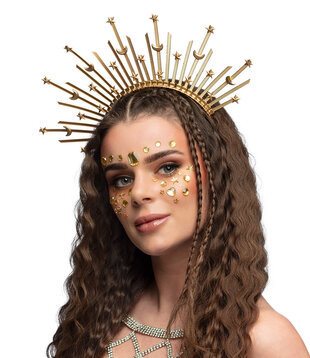 Diadem halo crown Aurora