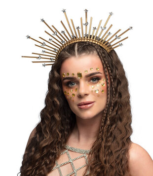Diadem halo crown Apollo