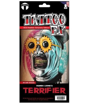 Tattoo FX - Art the Clown with Glasses