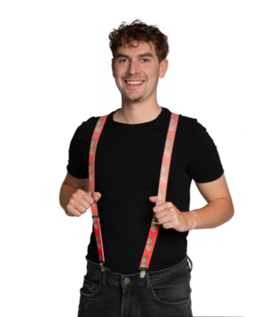 Bretels Edelweiss - 2,5 cm