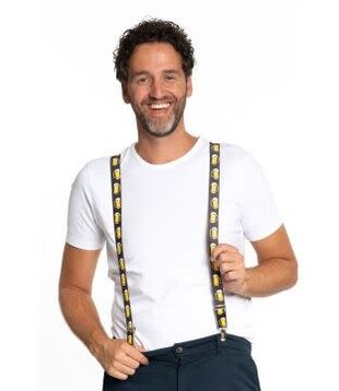 Bretellen Bier - Breedte 2,5 cm