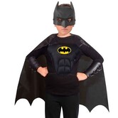 Ensemble de déguisement Batman (cape, plastron, brassards et masque)