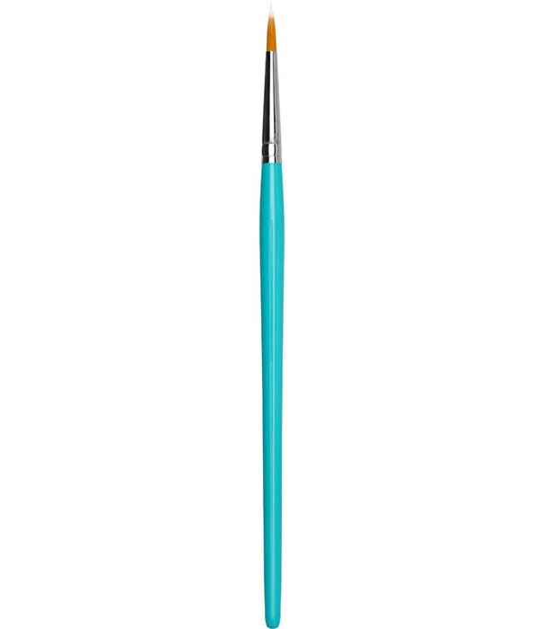 kryolan pintura by kryolan brush turquoise