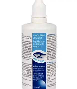 contact lens solution 100ml with storage case