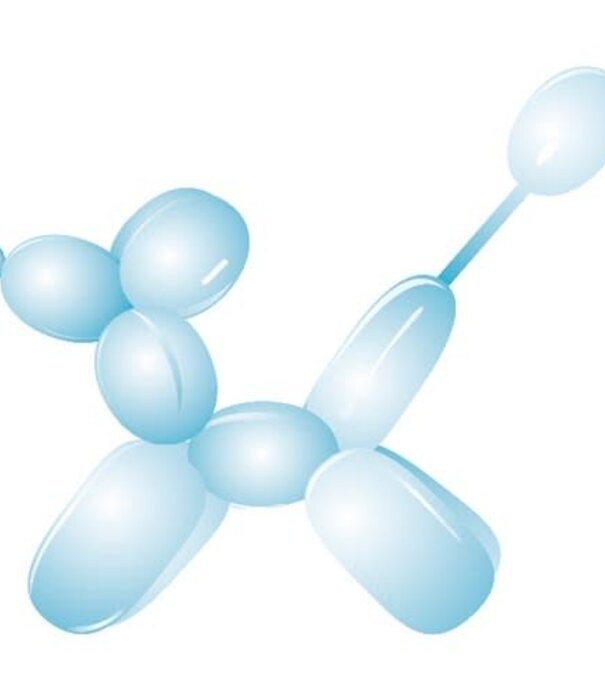 Modelleerballonnen assorti  (100st)