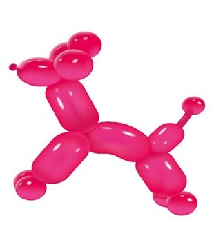 Modelleerballonnen neon (100st)