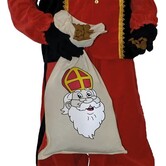 Sac à dispersion en coton pour la Saint-Nicolas (35x60cm)