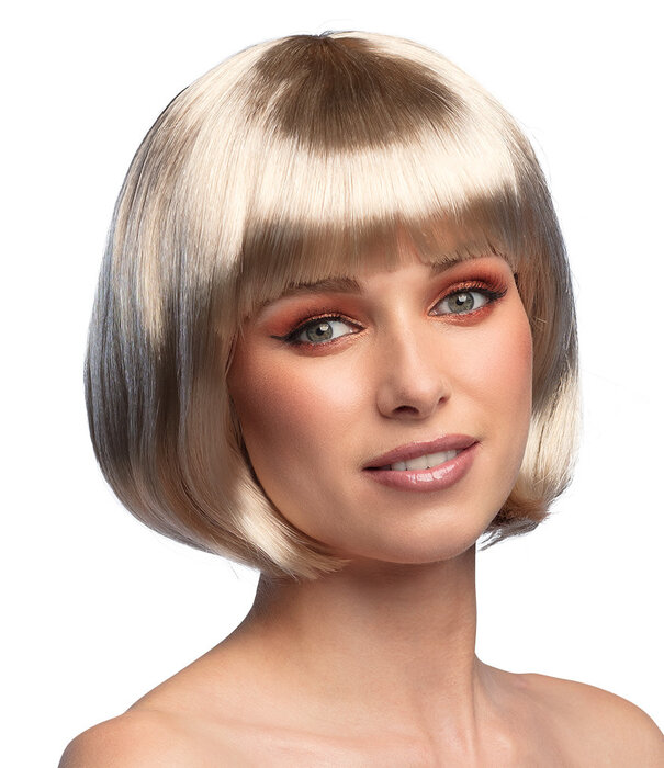 Pruik Cabaret platinumblond