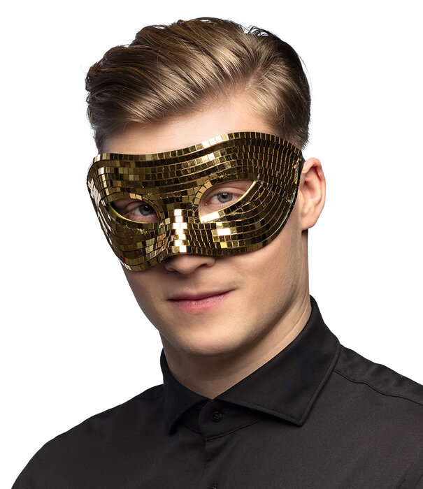 Masker Disco goud