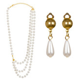 collier et boucles d'oreilles