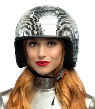 Helm Disco zilver