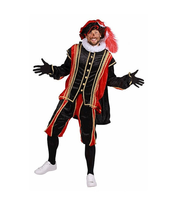 Piet velours met cape