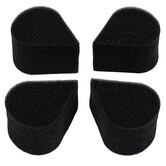 4x PETAL SPONGE (Ideaal voor het creëren van vlinders, bloemen en andere schminkontwerpen.)