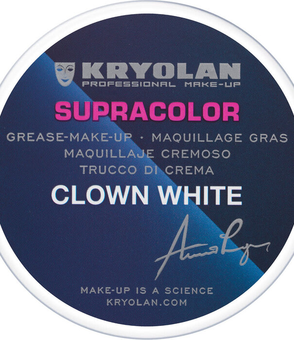 kryolan Supracolor Clown White 80 g